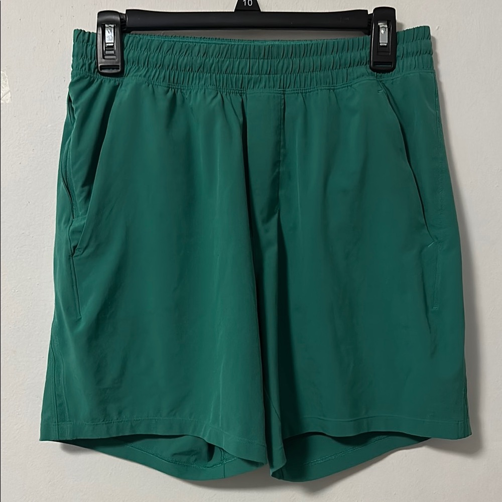 Lululemon Green Athletic Shorts
